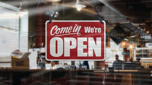 Business open